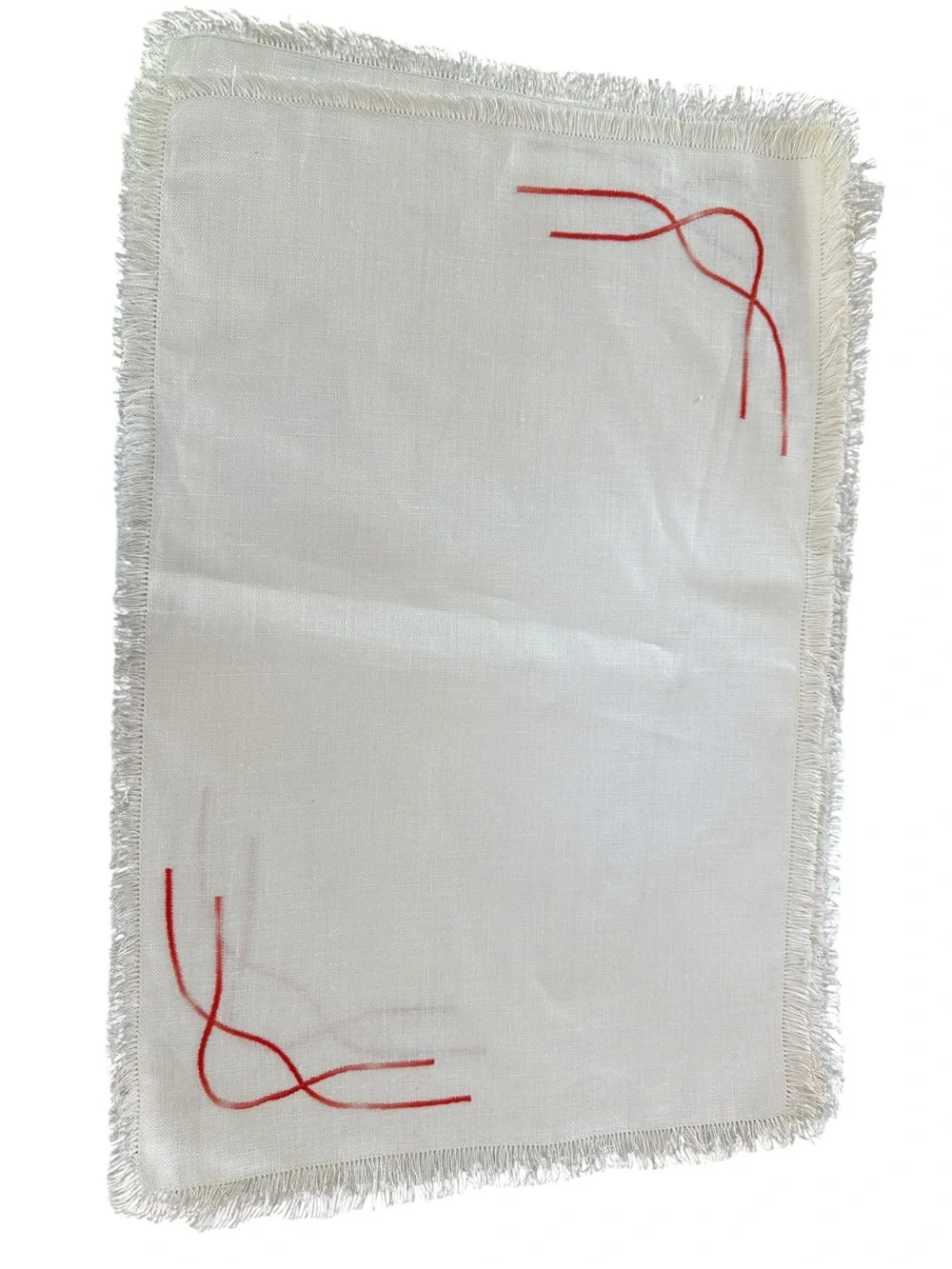 Vintage Franciscan Missionaries of Mary Placemats and Napkins Set 8